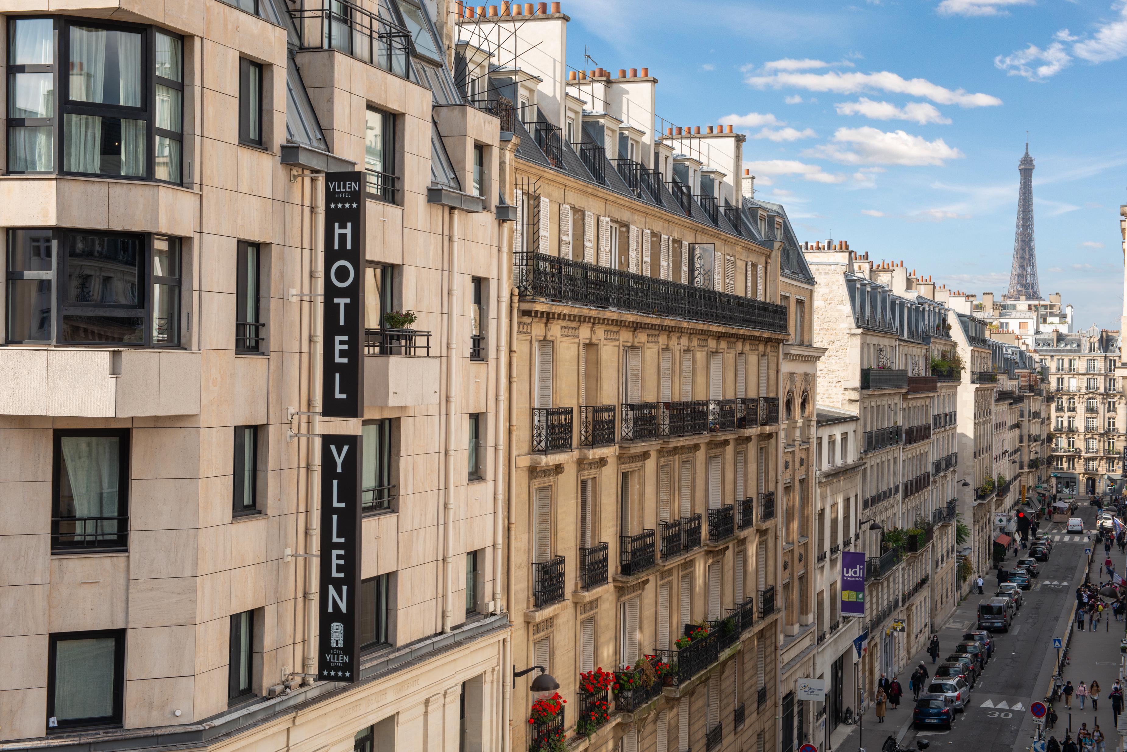 Hotel Yllen Eiffel Paříž Exteriér fotografie